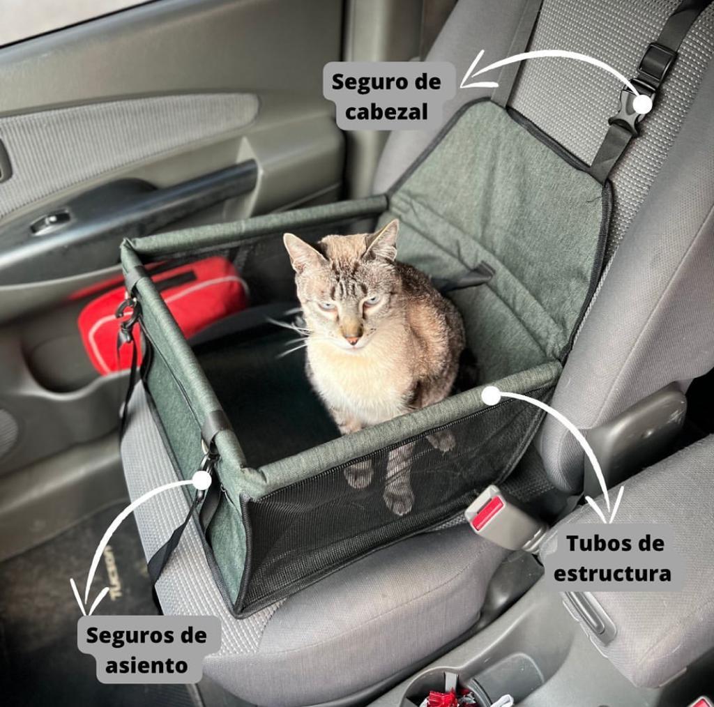 SILLA MALETA DE CARRO PARA MASCOTAS