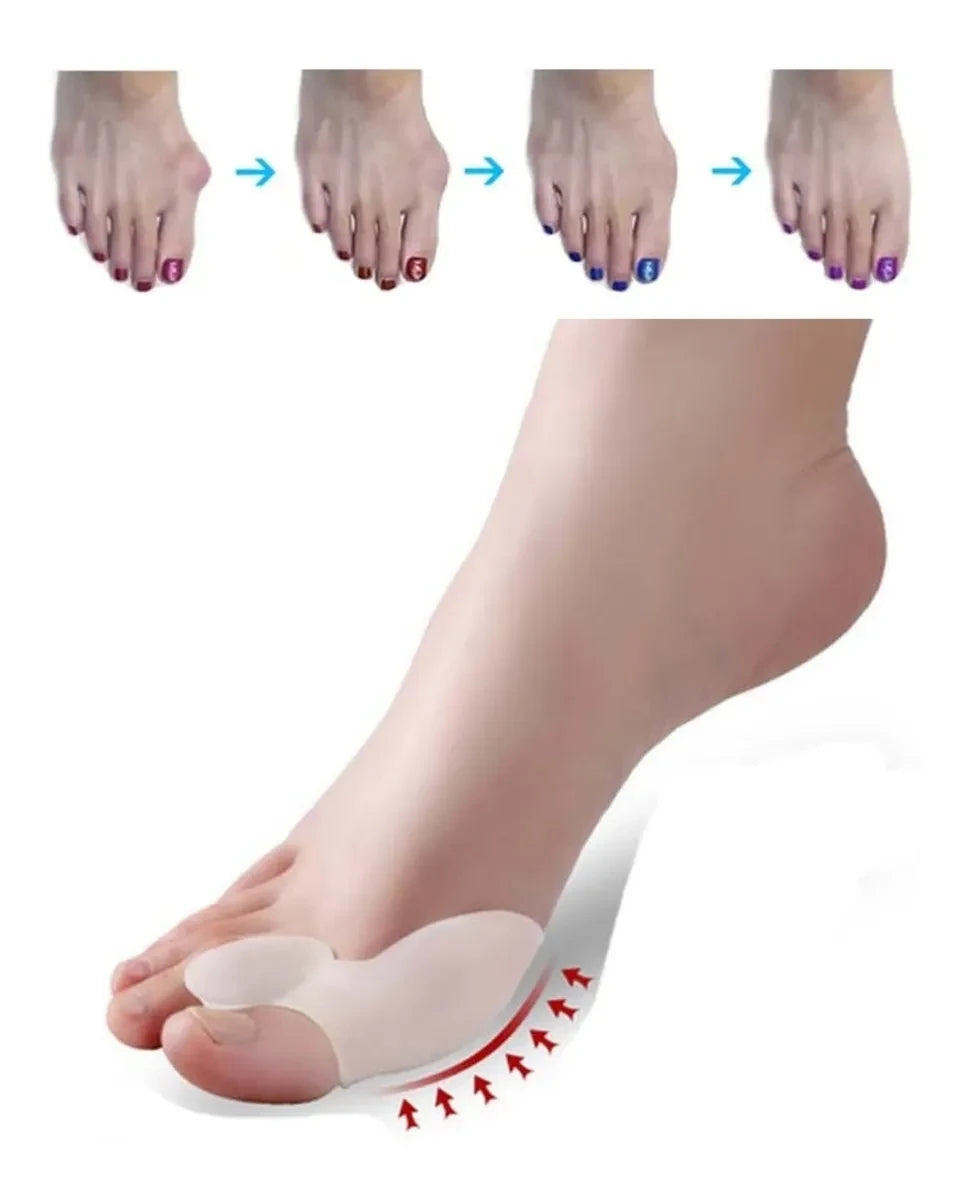 PAR X2 CORRECTOR DE JUANETE SILICONA