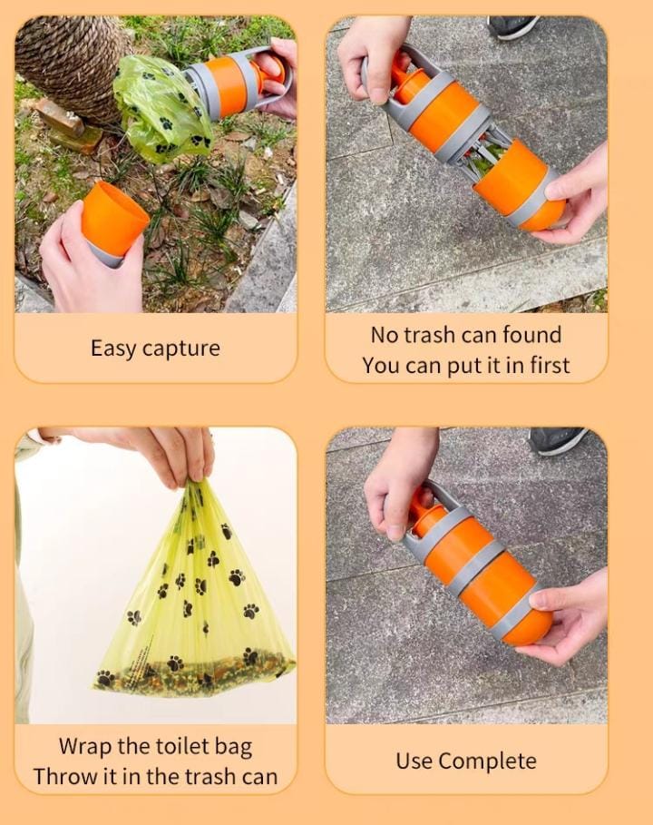 RECOGEDOR DE EXCREMENTOS PARA PERROS