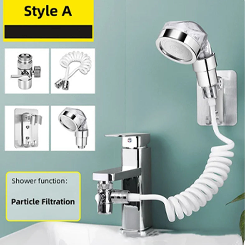 EXTENSOR FLEXIBLE TIPO DUCHA PARA GRIFO