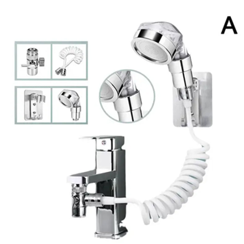 EXTENSOR FLEXIBLE TIPO DUCHA PARA GRIFO