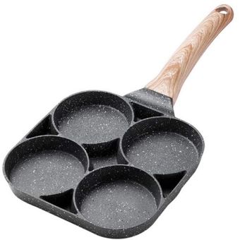 SARTÉN DE 4 PUESTOS PARA HUEVOS AREPAS